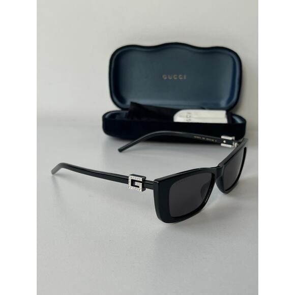 NEW Gucci GG1681S Black Logo Sunglasses - Picture 4 of 6